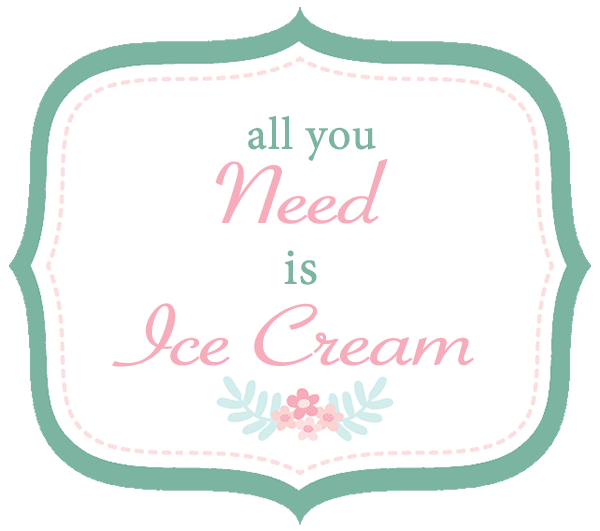 All You Need is Ice Cream